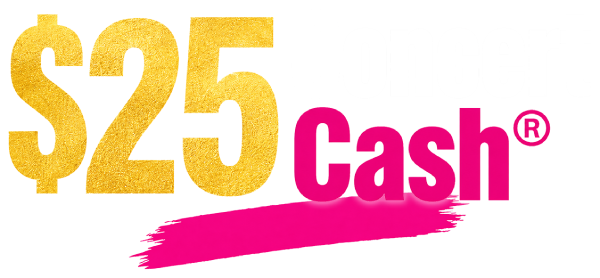 $25 Concert Cash® Graphic